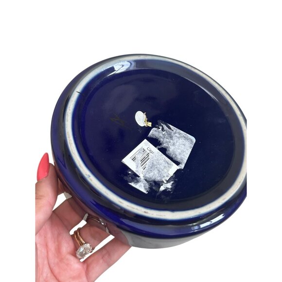 DAVE & BUSTERS Blue Cigar Cigarette Ashtray Tray NEW NWOT - Picture 4 of 7